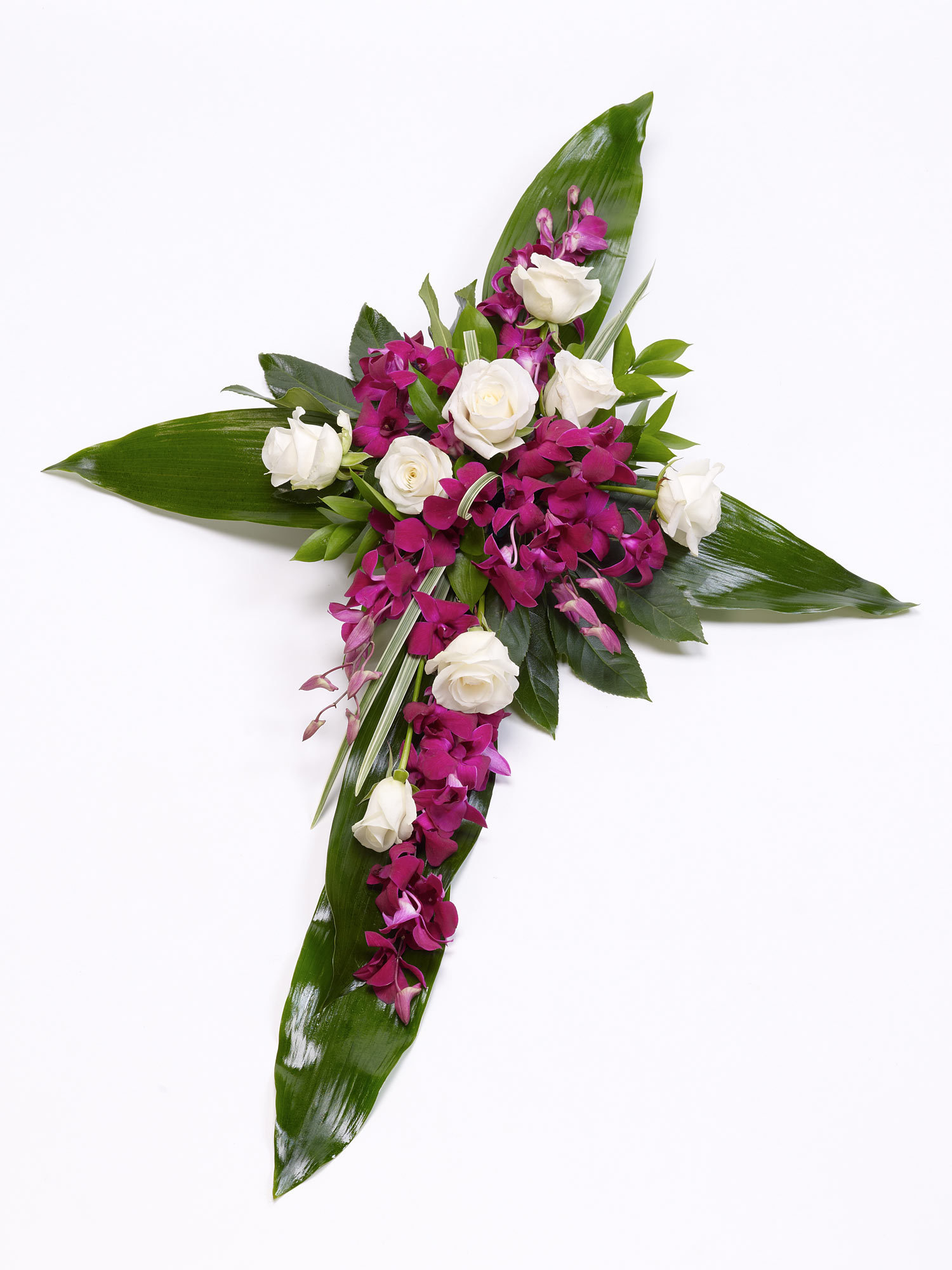 ROSE AND ASPIDISTRA CROSS