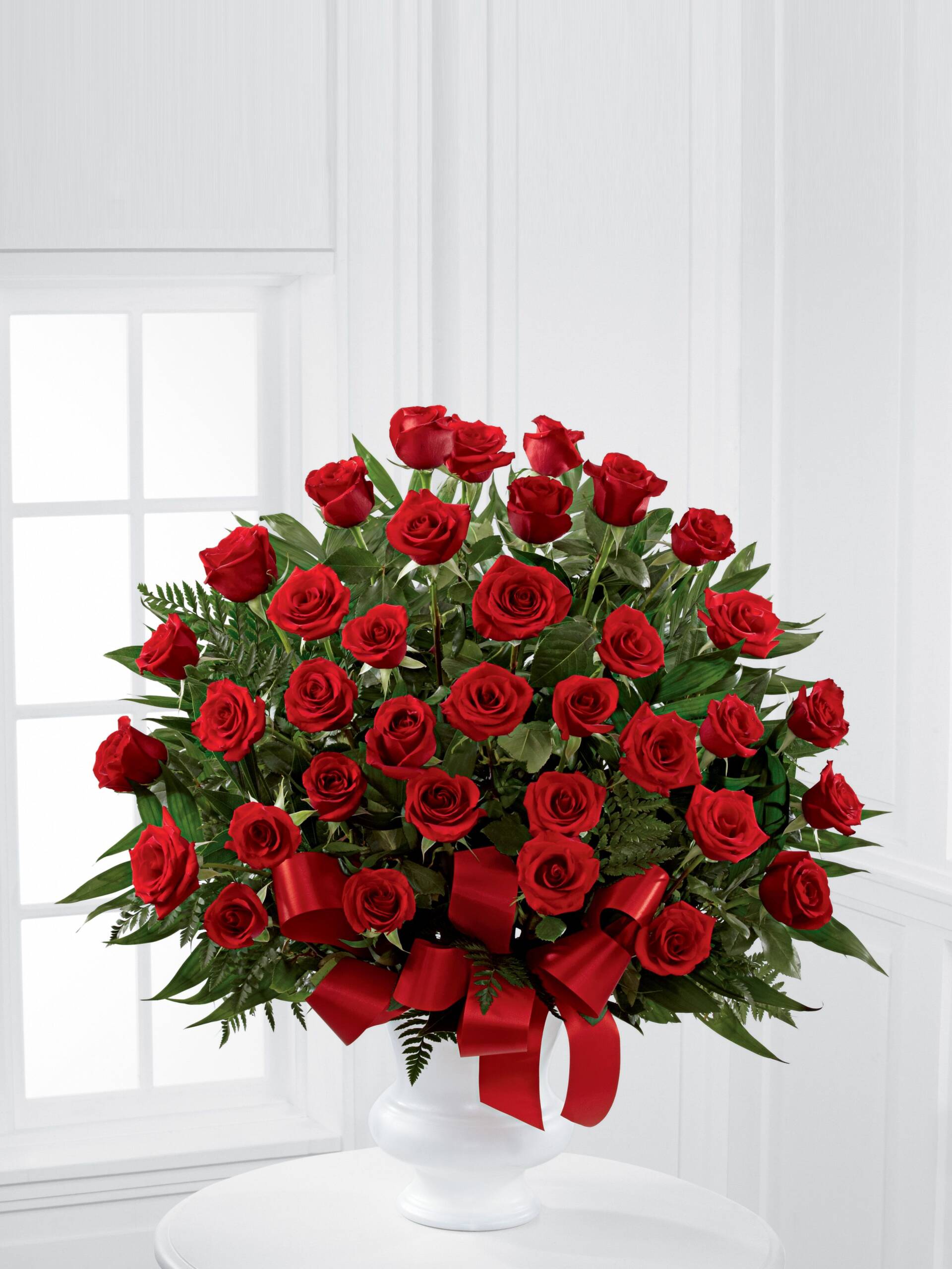 RED ROSE SERVICE ARRANGEMENT