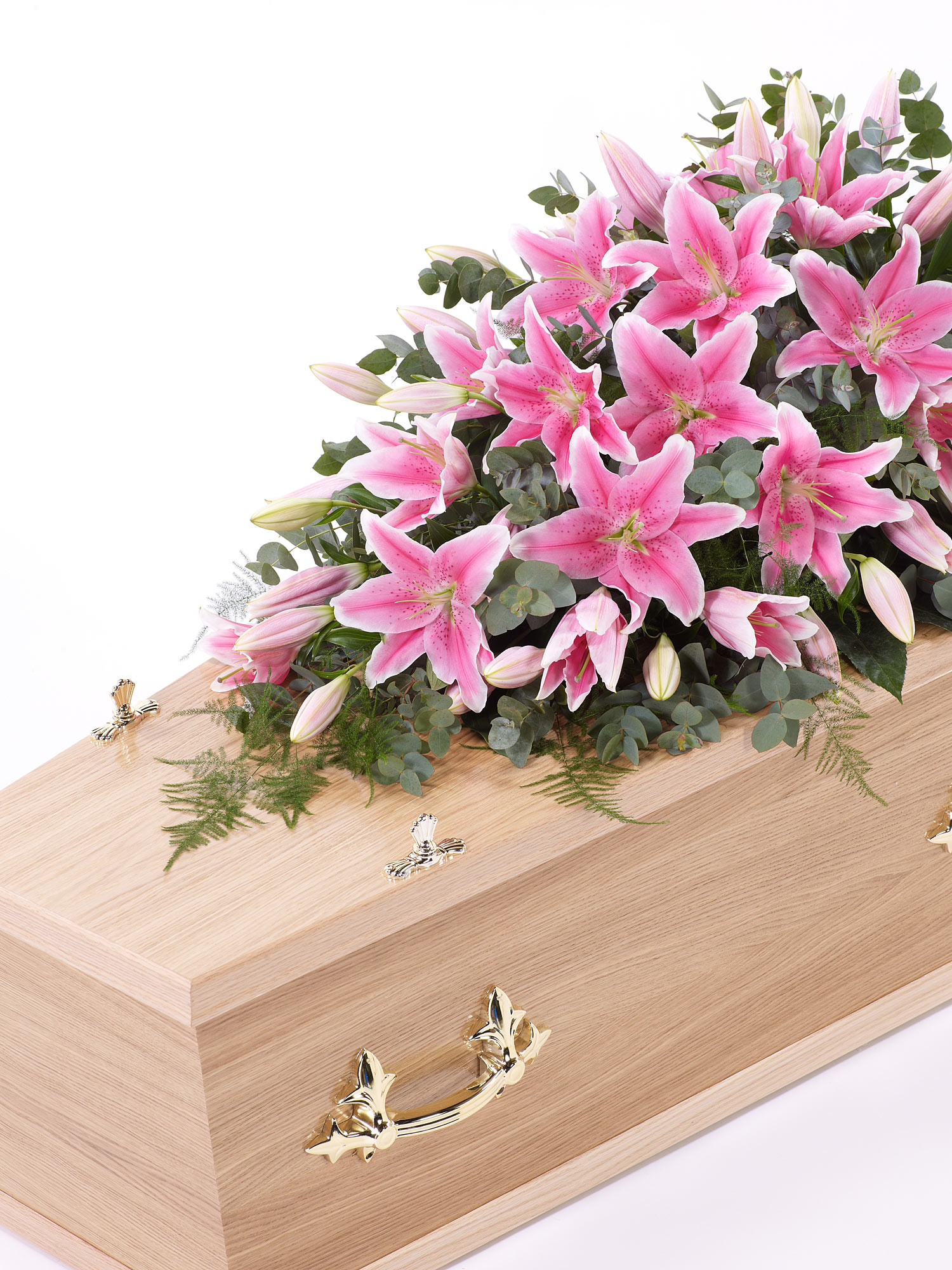 LILY CASKET SPRAY