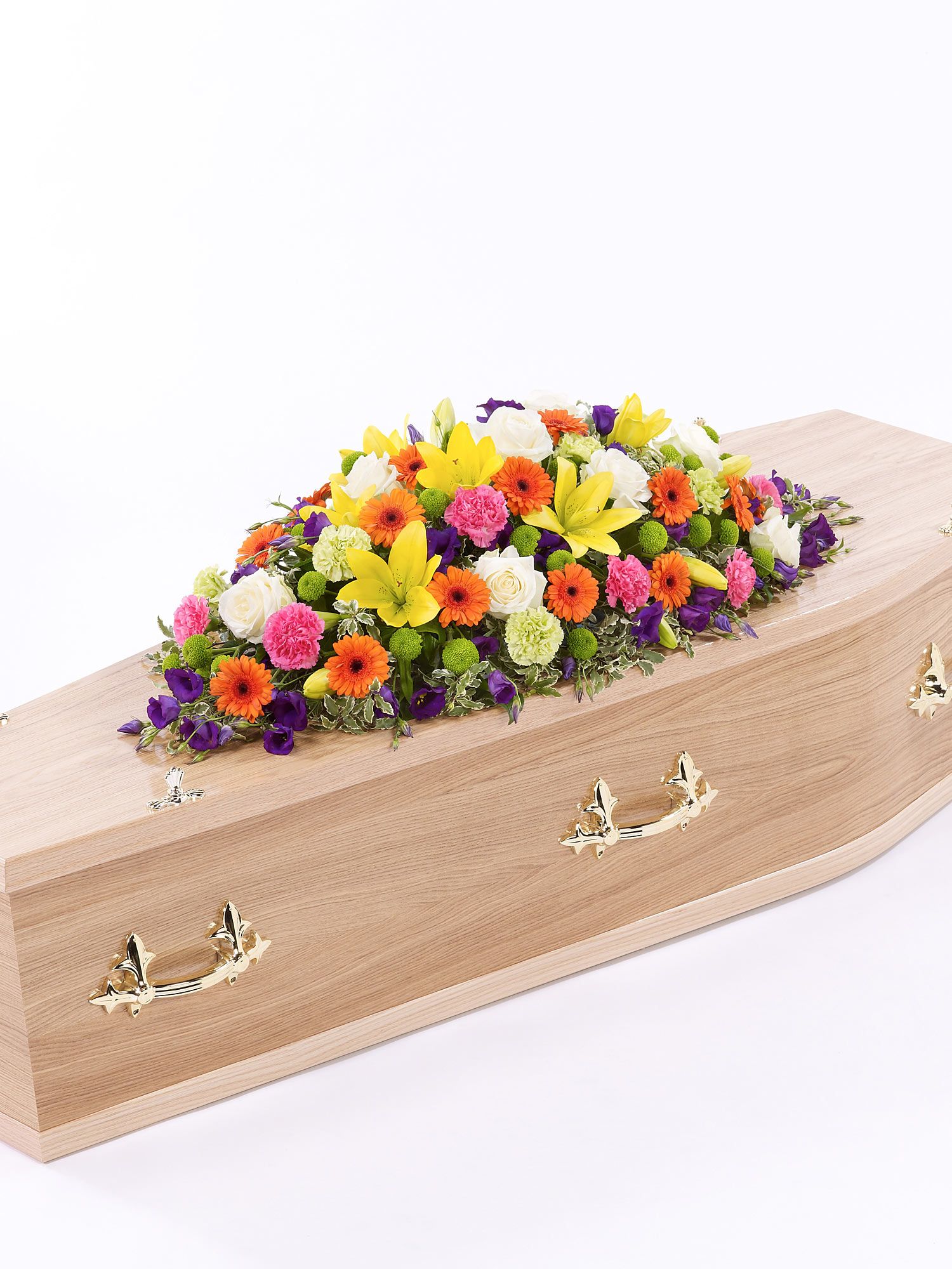 VIBRANT CASKET SPRAY